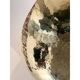 Contemporary Hammered Brass Dome Pendant Light