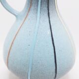 Vase à fond cloche rayé