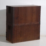 Old chest of drawers with small door – Meiji / Taishō period (c.1868-1926) #33