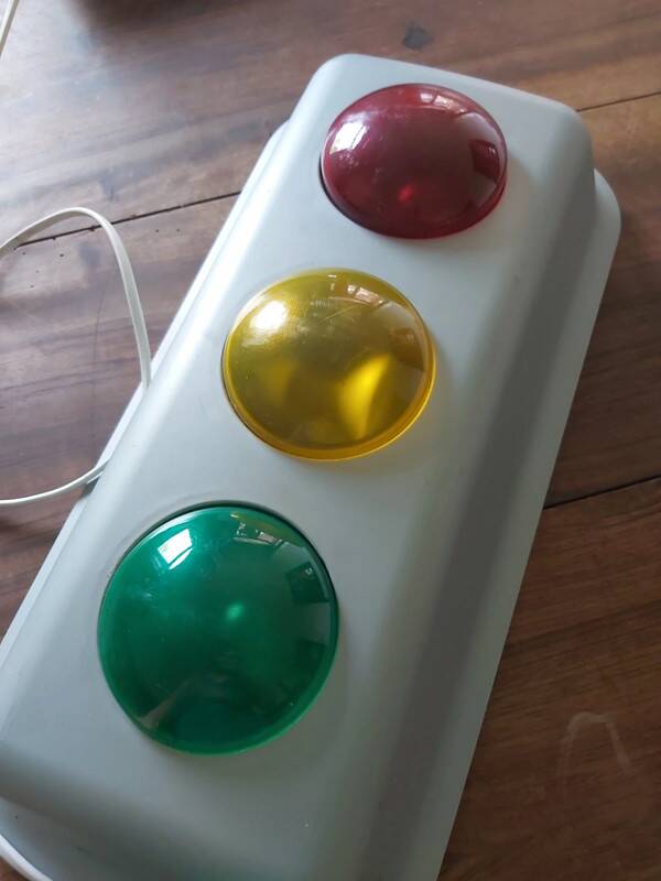 Ikea traffic light wall light