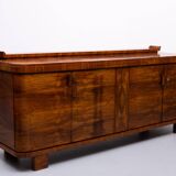 Buffet Art Déco en loupe de France