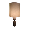 1970 travertine lamp
