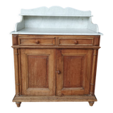 Vintage walnut vanity