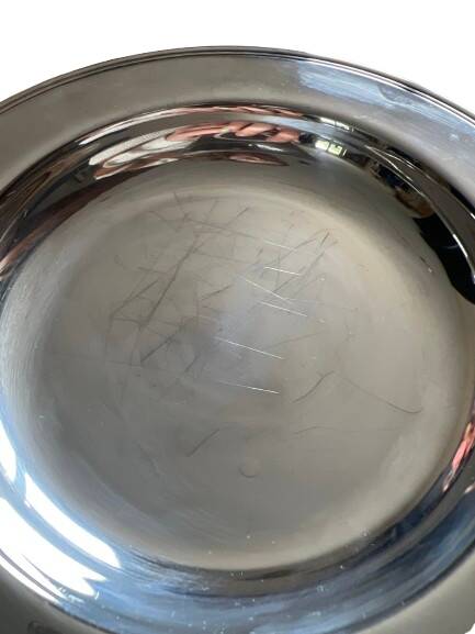 Small silver-plated plate from the Christofle brand
