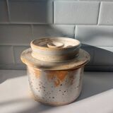 Vintage ceramic butter dish