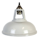 Vintage Industrial Beige Painted Ceiling Lamp, 2000s