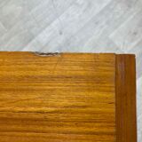 Commode 4 tiroirs scandinaves vintage en teck, années 60