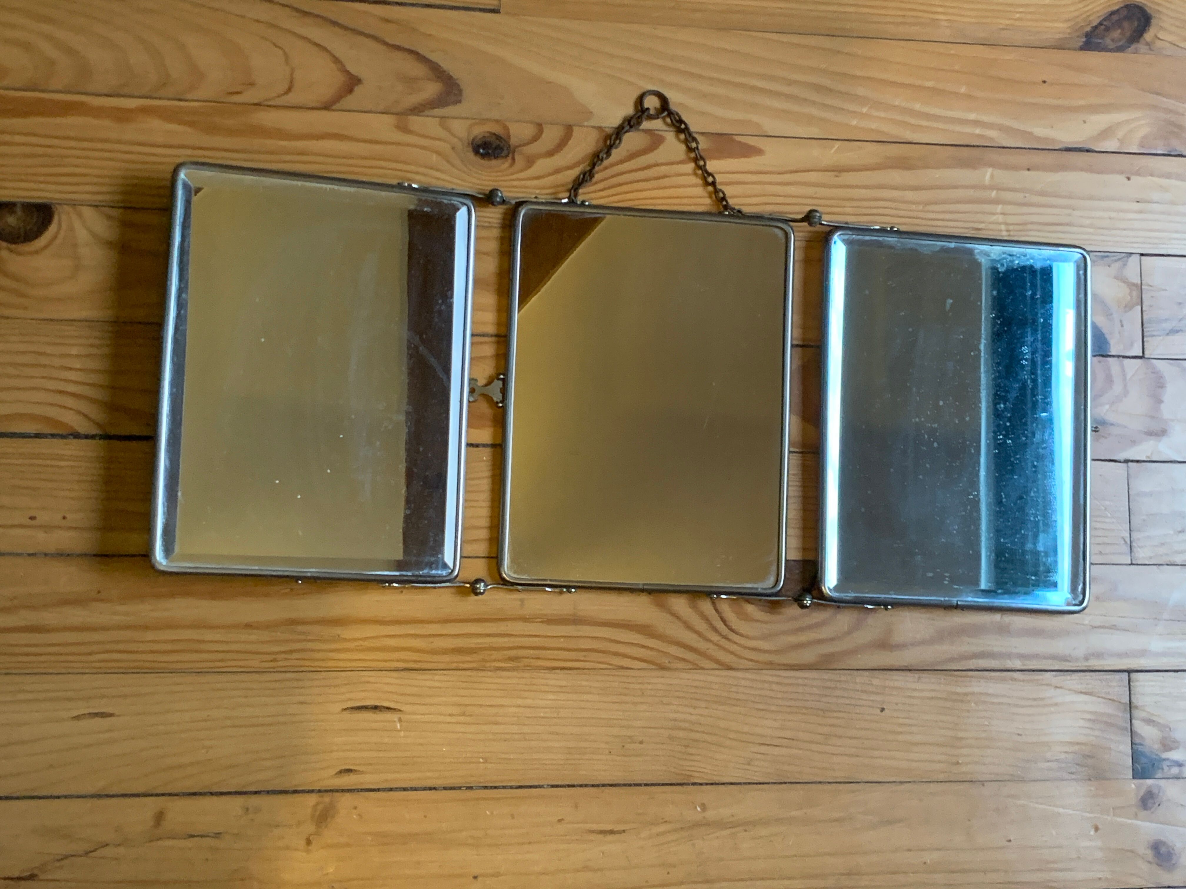 Triptych mirror