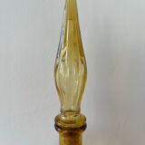 Amber yellow bottle from Empoli, Italy