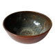 Salad bowl - Glazed ceramic bowl Signed Alésia