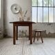 Round oak table 1950