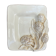 Plat barbotine motif artichaut signée Chaumette