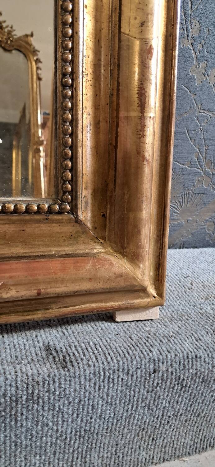 Louis Philippe period mirror 79 x 60