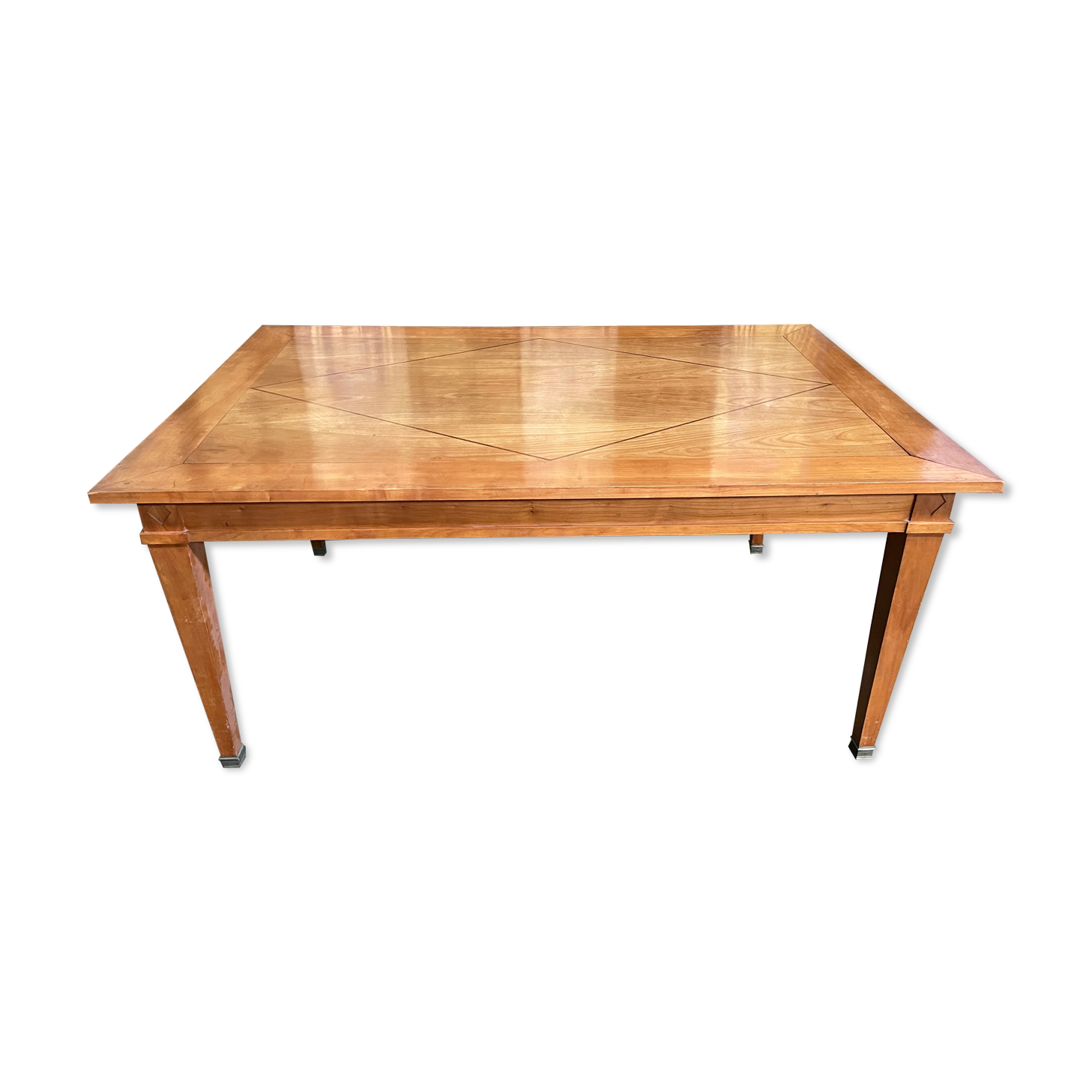 table de salle à manger style louis xvi - directoire avec allonges