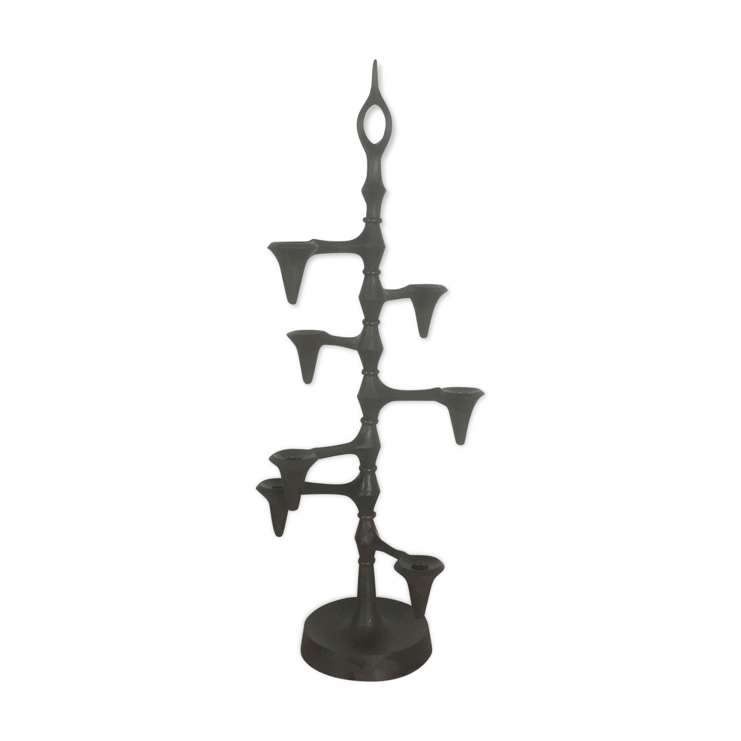 Candlestick in the 1960s by Jens Harald Quistgaard for Dansk design Denmark