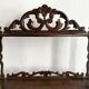 Large Napoleon III turned wood shelf, France 19th century