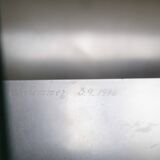 Unique Coffee Table With Glass Top By Jørgen Flemmer From 1980s