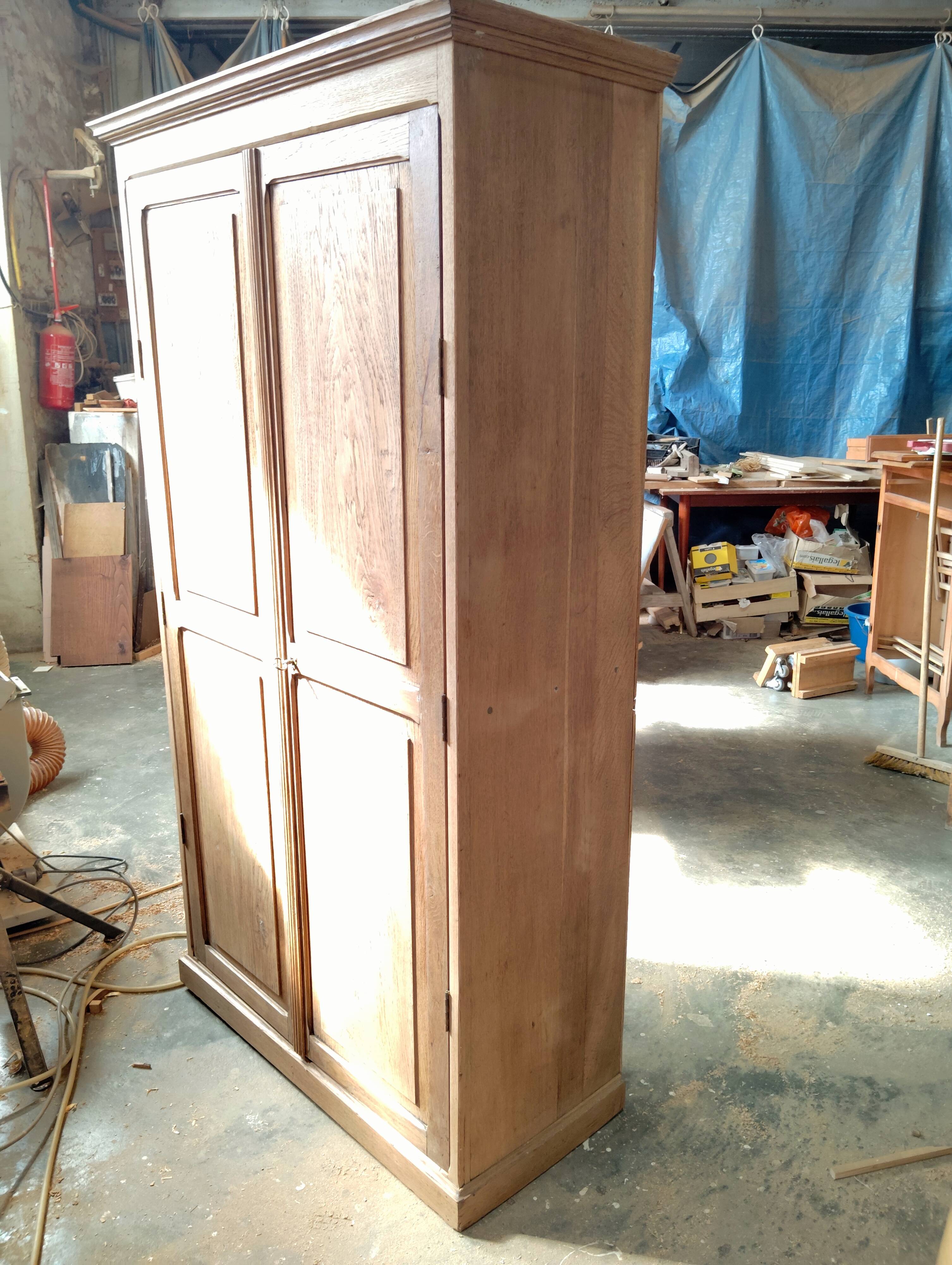 Parisian oak wardrobe