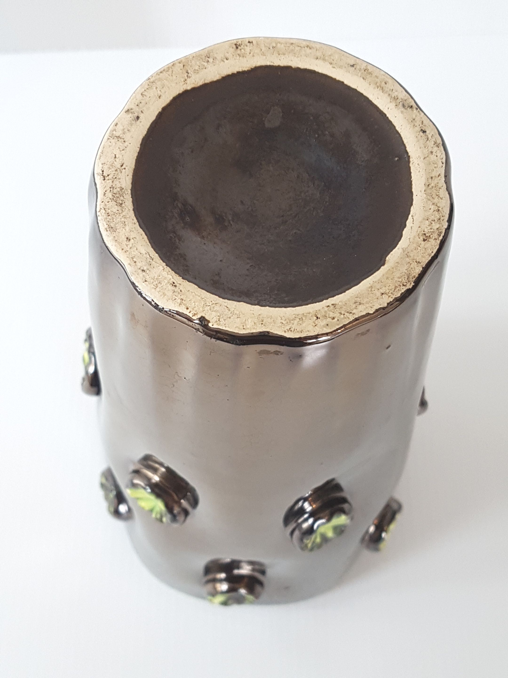 1950 ceramic vase vintage