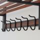Coat rack / Hat rack Scandinavian vintage 1950s