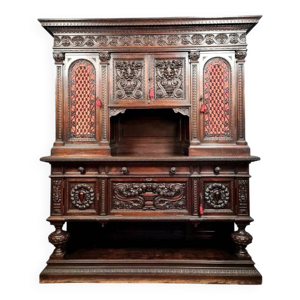 buffet Renaissance de - noyer