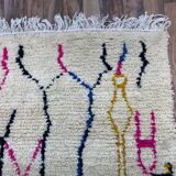 Colorful Moroccan wool rug 150/250cm