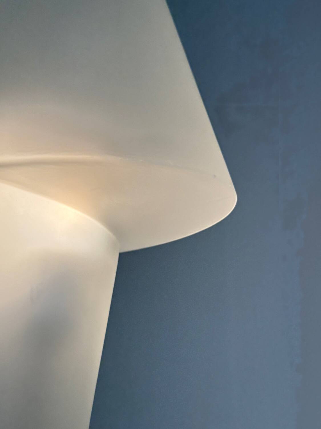Murano glass table lamp attributed to Mazzega - vintage - 1980s.