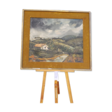 Landscape oil on canvas