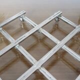 Extendable silver metal underside 40s 50s