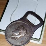 Christofle bottle opener silver metal box