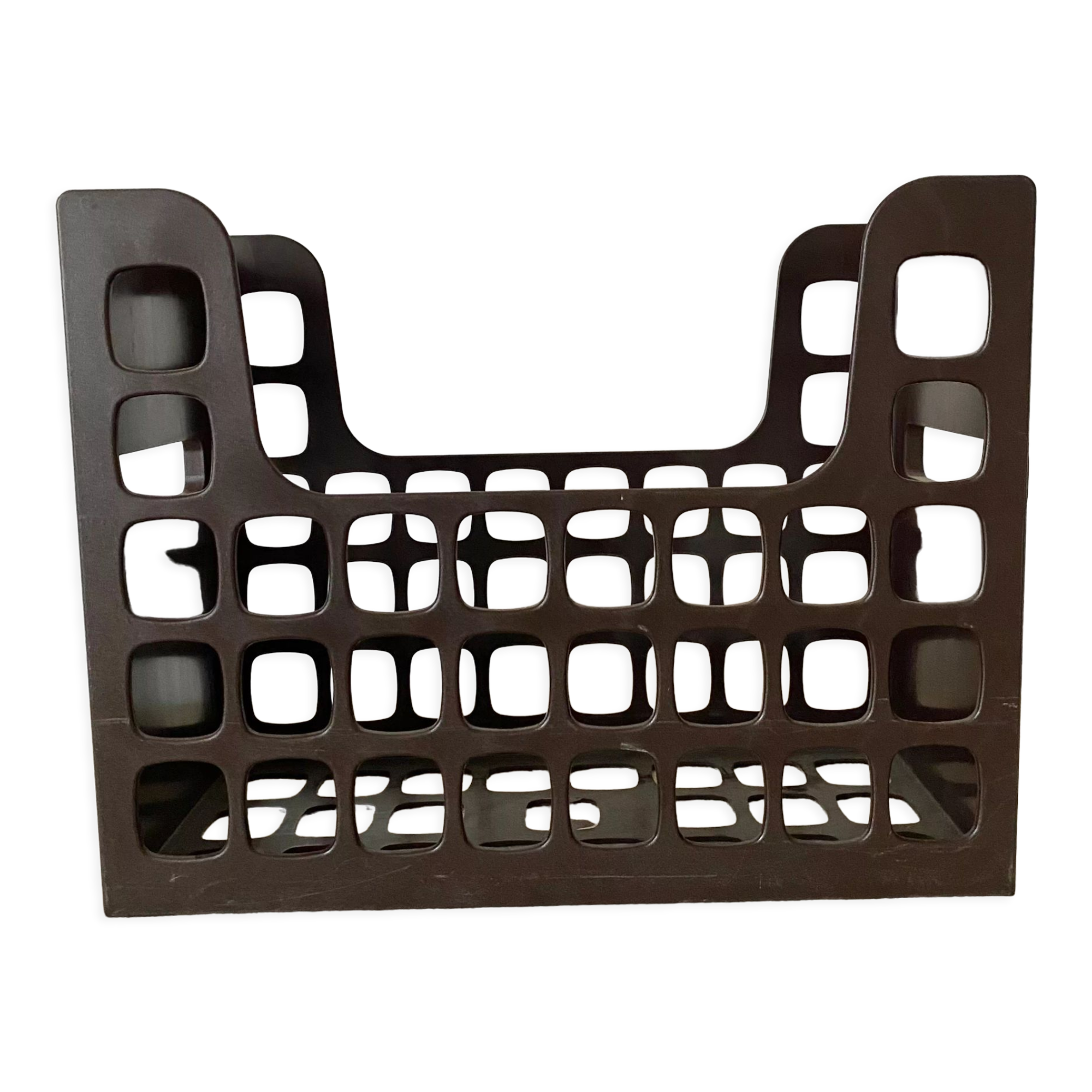 Vinyl holder, vintage document storage Decoflex