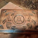 Ancient wooden stool