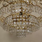 80s stamped chandelier