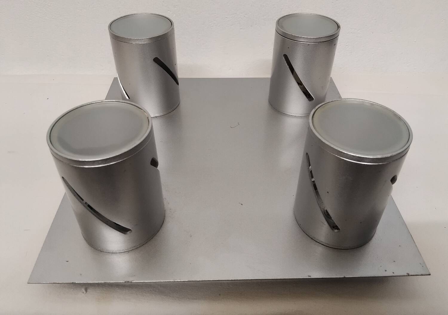 Paire de plafonnier en métal