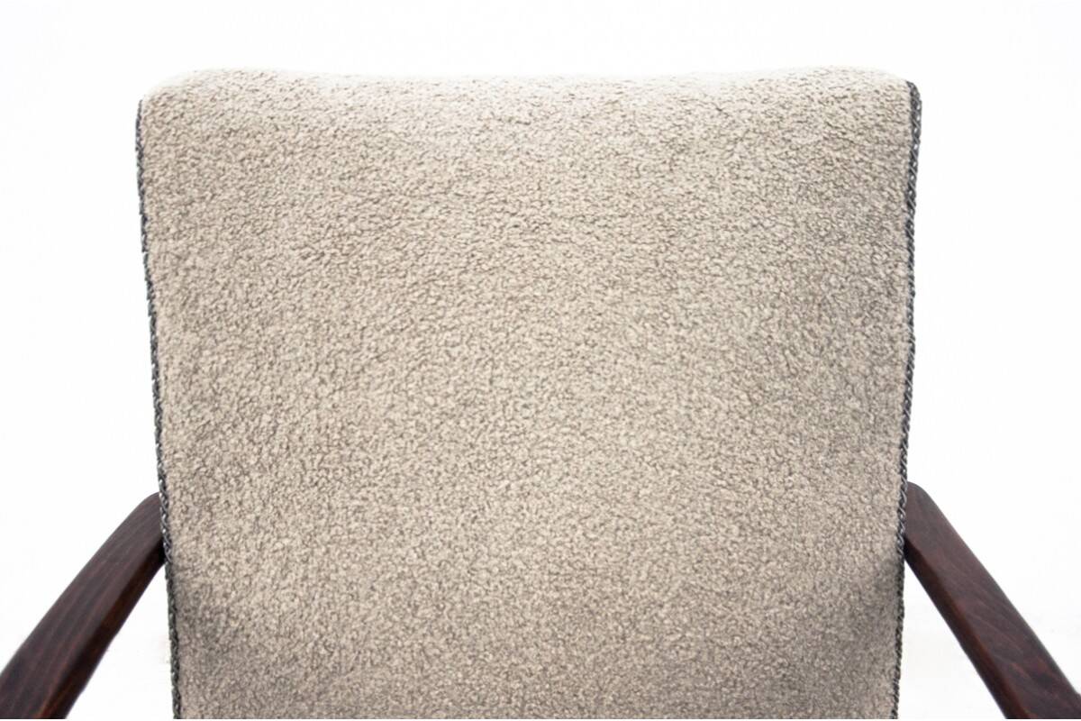 Art Deco armchairs designed by J. Halabala, Czechoslovakia, 1930s.