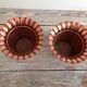 Duo of cache copper pots