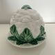Cauliflower soup tureen in slipware