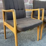 4 armchairs Scandinavian Lounge Chairs 60s Fröscher KG