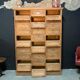 Oak notary clamshell furniture