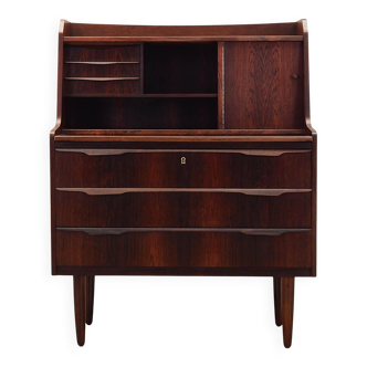 Rosewood secretary, Danish design, 1970s, production: Denmark