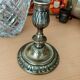 Antique bronze candlestick
