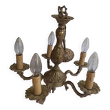 Bronze chandelier