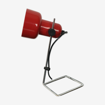 Lampe de bureau vintage rouge