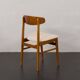 Danish vintage teak mid-century chairs by Farstrup, set of 6, Denmark, 1960s