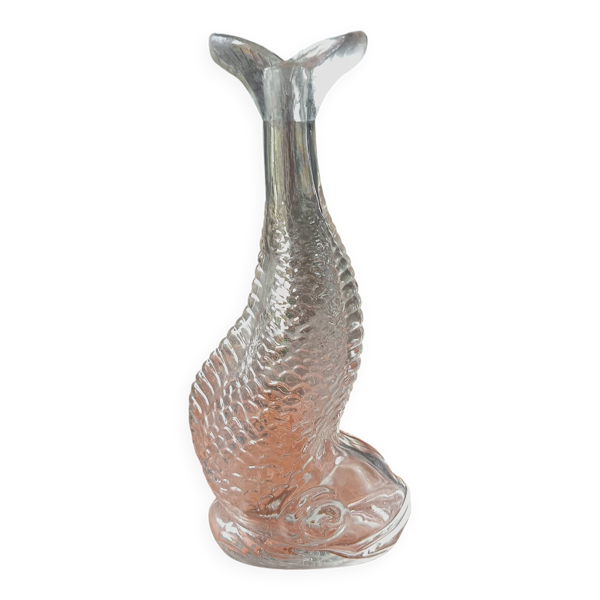 Carafe Poisson, Bouteille en forme de carpe 1970