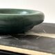 Ashtray / round ceramic catchall in emerald green.