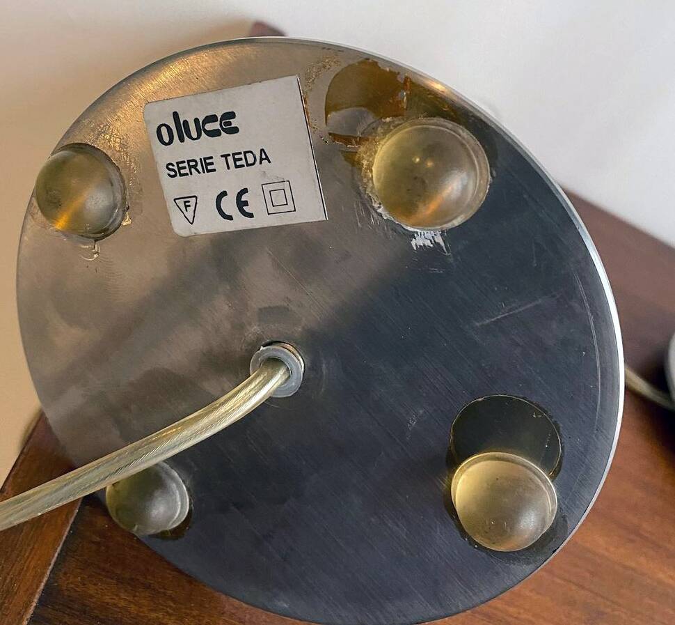 Vintage Table Lamp • Teda 232 • Ferdi Giarni • Oluce • 2002