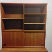 Scandinavian bookcase, chest of drawers