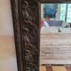 Old carved wood mirror