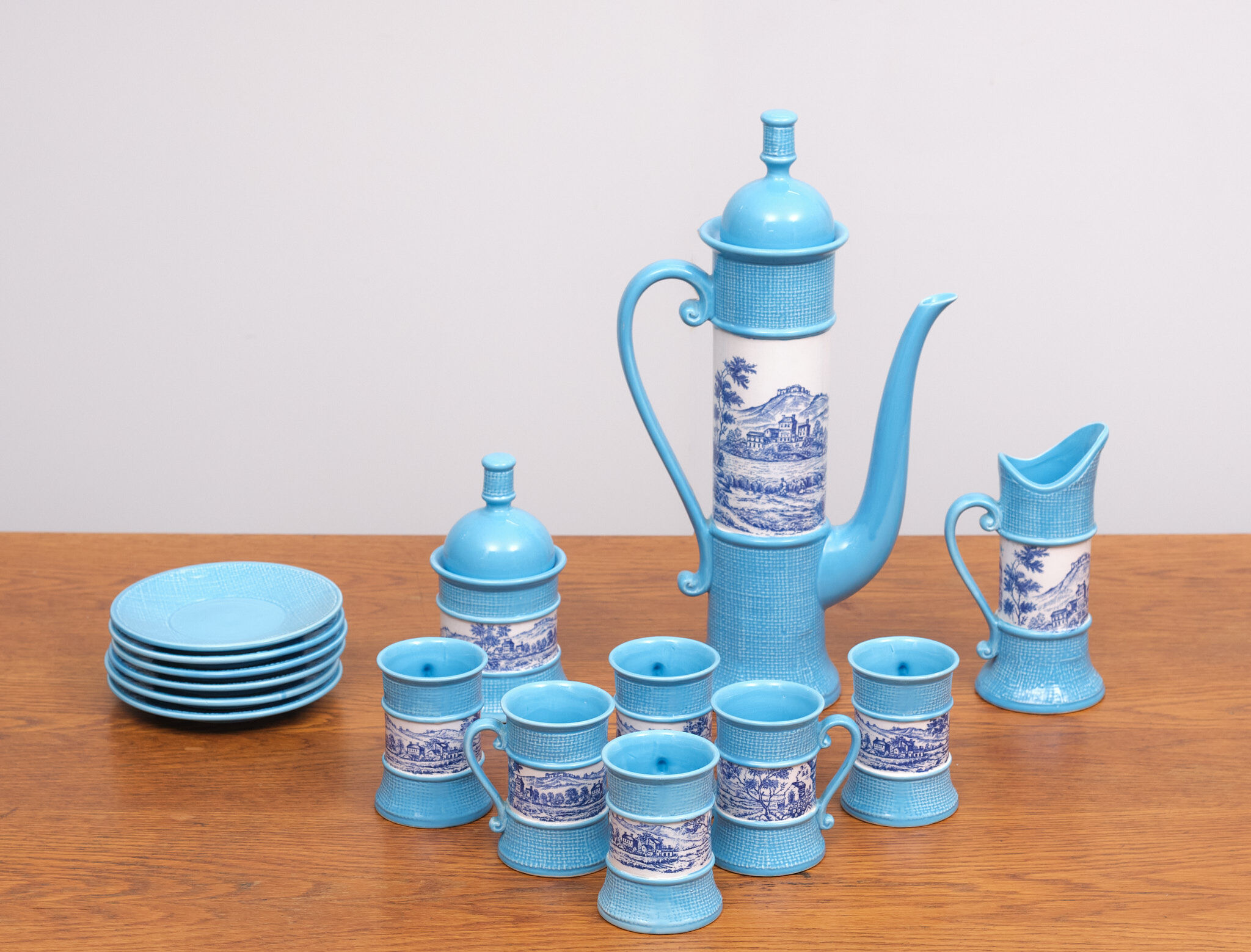 Vintage Complete Tea Set 17 Pieces 1960s